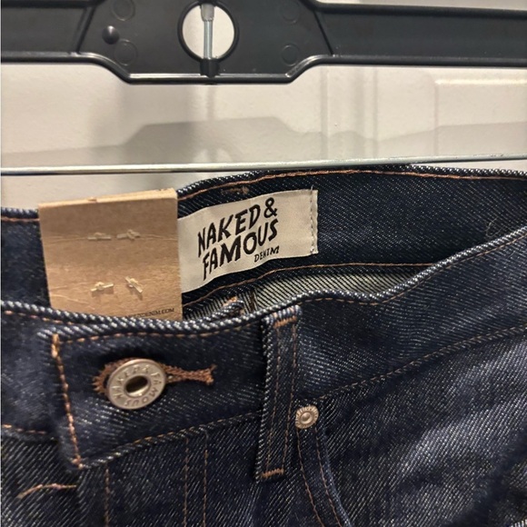 NWT Naked & Famous Denim True Guy Natural Indigo Selvedge - Picture 7 of 7